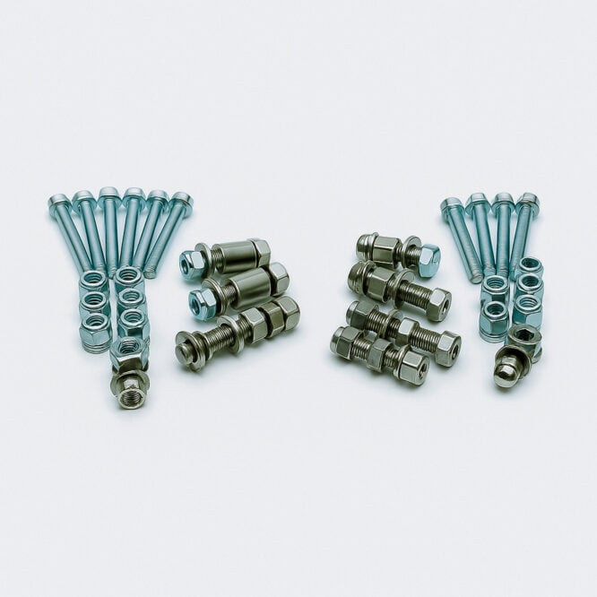 Boltesæt, komplet sæt bolte til Light skrå kasse / Bugatti