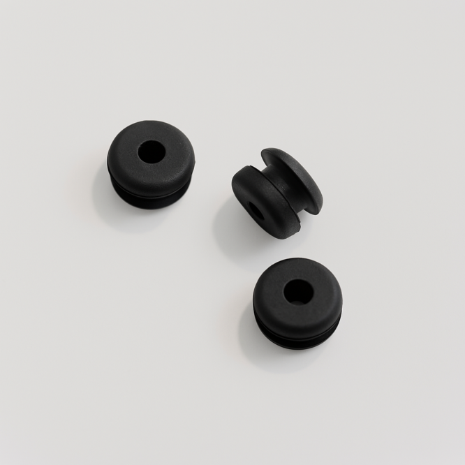 Membrantylle neopren til dørkarm sæt med 3 stk.