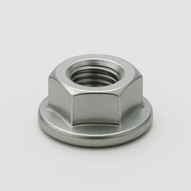 Flangemøtrik M6RFA2 M/FORT.