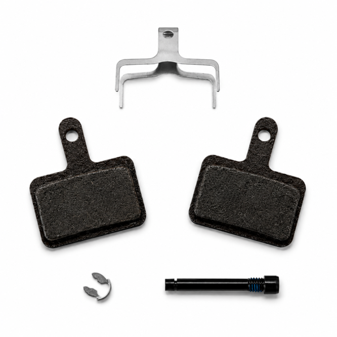 Plaquettes de frein Lintech pour vélos électriques, organiques BP-B02.A3, avec ressort, vis et bague de blocage