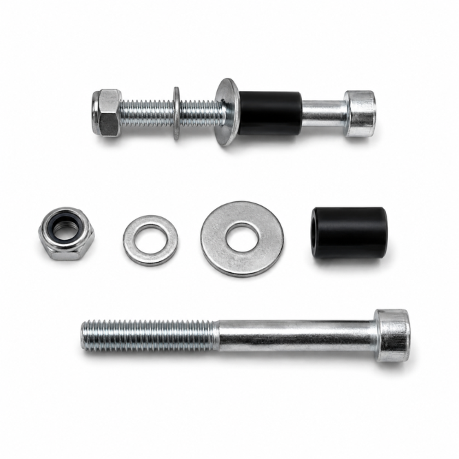 Set di bulloni per staffa ruota (modello vecchio)
