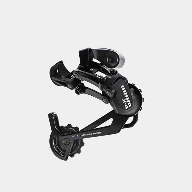 Gear SRAM X4 bagskifter deraill. 8 gear. lang