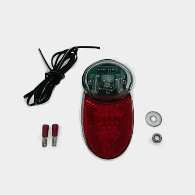 Baglygte med backup til dynamo